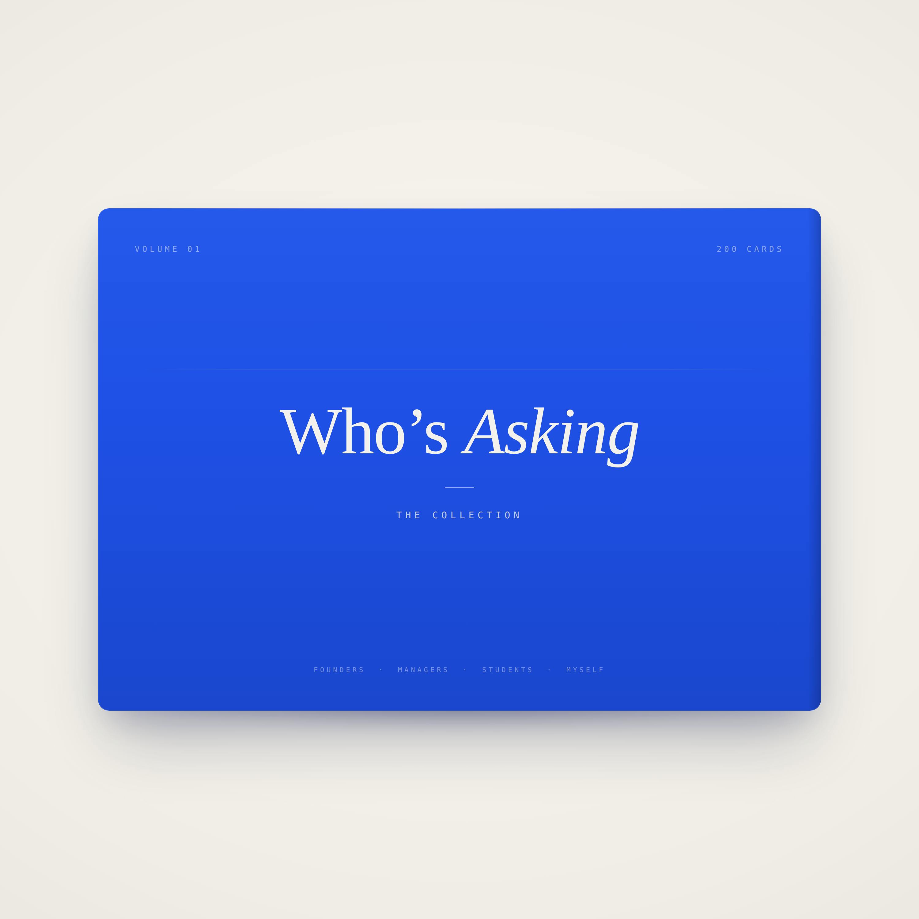 Who's Asking — The Collection